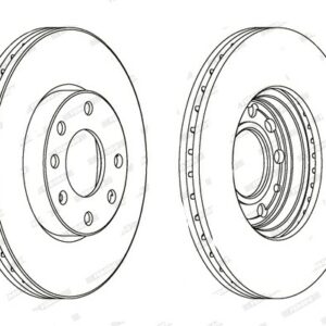 ÖN FREN AYNASI ASTRA G 98 09 ZAFIRA A 99 09 256x24x4DLxHAVALI - MARELLI