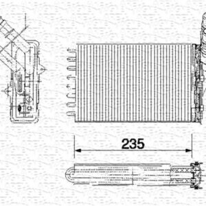 350218159003 KALORİFER RADYATÖRÜ CLIO II 00 SYMBOL II 08 234x158 - MARELLI