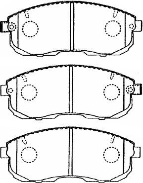 ÖN BALATA NISSAN JUKE 2010 350 Z 03 MAXIMA QX 88-99 2.0I-PULSAR 14 SUZUKI SX4 06 - MARELLI