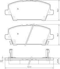 ÖN BALATA HONDA CIVIC 1.4 1.8 2.2CDTI FN FK FD 06 - MARELLI