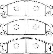 ÖN BALATA NISSAN PİCK-UP D22 2.4İ 2.5D 2.5Dİ 2.5TD 3.0 3.2D 98 VANETTA FİŞLİ - MARELLI