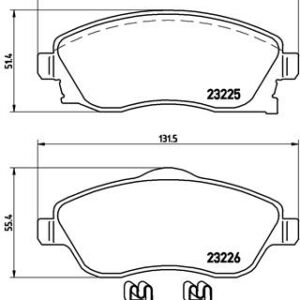 ÖN BALATA COMBO C-CORSA C 1.3-1.7 CDTI 01 MERIVA 03 TIGRA 04 - MARELLI