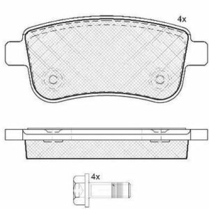 ARKA BALATA FLUENCE 13 MEGANE 08 SCENIC 08 440603734R - MARELLI