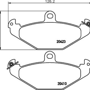 ARKA BALATA R21 86-94 LGN 93-01 SAFRANE 92-01 ESPACE 96-02 - MARELLI