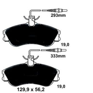 ÖN BALATA PARTNER-BERLINGO 07/96 XSARA 04/97 P306 05/93-05/01 FİŞLİ - MARELLI