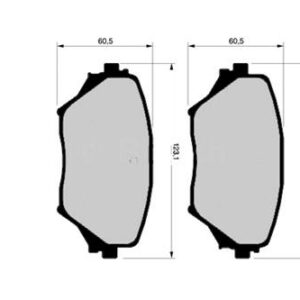 ÖN BALATA RAV 4 II 1.8 VVTI-2.0VVTI-2.0 D-4D 4WD 00 11.05 - MARELLI