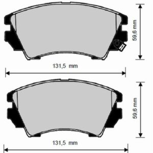 ÖN BALATA INSIGNIA 1.6-1.6T-1.8-2.0CDTI 08 13 SAAB 9.5 10 CAMARO 11 MALIBU 12 - MARELLI