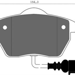 ÖN BALATA GOLF IV 97 -BORA-AUDI A3 1.8 T 01-03 -TT 1.8 00 LEON 99-06 TOLEDO 99-06 OCTAVIA - MARELLI