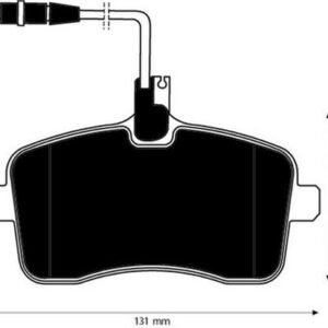 ÖN BALATA P407 SW 1.6 2.0 HDI 2.0 1.8 16V 110 FAP 05/04 - MARELLI