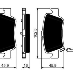 ARKA BALATA AURIS-COROLLA 1.4D4D 1.4 VVTI-1.6 VVTI-1.8 2.0D-4D-2.2D 07 12 1.3 1.6 13 - MARELLI