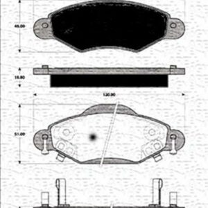 ÖN BALATA YARIS 1.0 99 9.05 1.3 02-9.05 1.4 D4D 01 9.05 1.5 VVTI TS 04/2001 9.05 - MARELLI