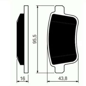 FREN BALATASI ARKA MERCEDES CITAN W415 12 . RENAULT KANGOO 10 - MARELLI