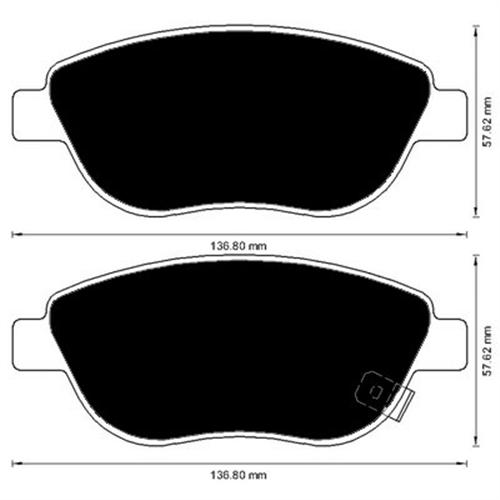 ÖN BALATA CORSA D BÜYÜK TİP 1.3 CDTI 07/06 FIAT 500 0.9 12 1.4 1.3D 12 1.6D12 - MARELLI