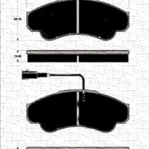 ÖN BALATA FİŞLİ DUCATO 02/06 BOXER 02/06 JUMPER 02/06 B.Y TİP 1800 KG - MARELLI