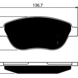 ÖN BALATA P207 02/06 P307 08/00 DOBLO 01 PART 04/03 BERLINGO 10/00 C3 03/02 C4 11/04 XSARA 00 - MARELLI