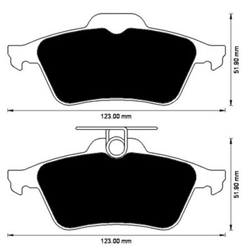 ARKA BALATA FOCUS II CMAX 03 CONNECT 02 LAGUNA III 07 VECTRA C 02 C5 08 SIGNUM 03 93192623-1605200 - MARELLI