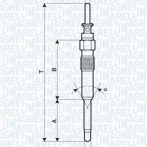 KIZDIRMA BUJİSİ SERIE 318 D 2.0- 525 D 2.5; ROVER 75 CDTI 2.0 - MARELLI