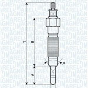 KIZDIRMA BUJİSİ REGIO 2.5; GALANT V 2.0 - MARELLI