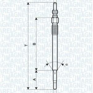 KIZDIRMA BUJİSİ BERLINGO-C3-207-308 407 307 1.4 HDI 1.6 HDI VOLVO C30 S40 1.6D V50 SCUDO 1.6D - MARELLI