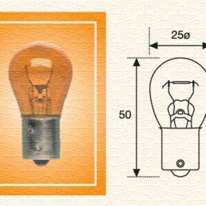 AMPUL 24V 93 21W TEK DUY SİNYAL - MARELLI