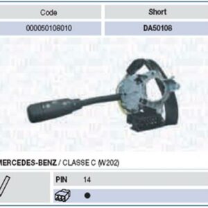 SİNYAL KOLU MERCEDES W202 C SERİSİ 96-01 - MARELLI