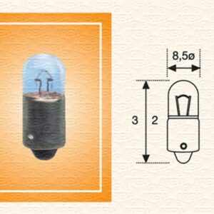 AMPUL - T3W 24V - MARELLI