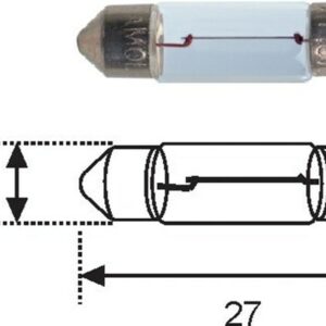 AMPUL - C3W 12V - MARELLI