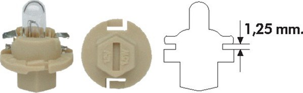 AMPUL - BX8.4D 1.5W B - MARELLI