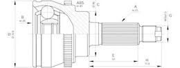 AKS K. DIS MONDEO I INJ 16V - MARELLI