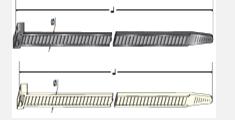 4621570 KABLO BAĞI CIRT KELEPÇE 7.8 X 450 MM PK 100 AD SİYAH - MTA