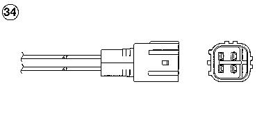 AZD0101-KJ004 OKSİJEN SENSÖRÜ - NGK