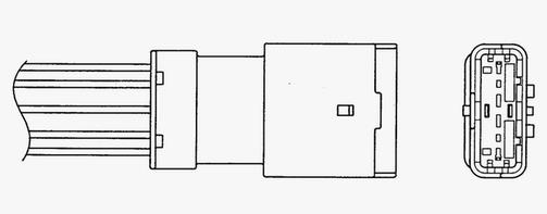 LZA06-U1 OKSİJEN SENSÖRÜ - NGK