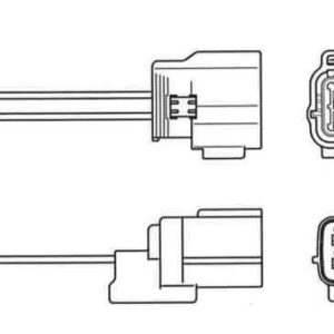 LZA07-MD27 OKSİJEN SENSÖRÜ - NGK