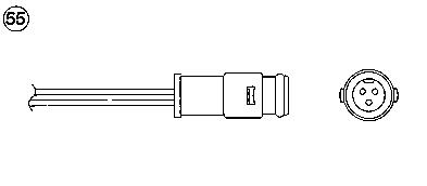 OTD3G-3A1 OKSİJEN SENSÖRÜ - NGK