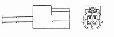 OZA554-N4 OKSİJEN SENSÖRÜ - NGK