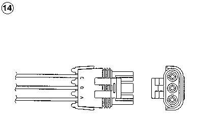 OZA55-R2 OKSİJEN SENSÖRÜ - NGK