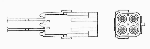 OZA659-EE41 OKSİJEN SENSÖRÜ - NGK