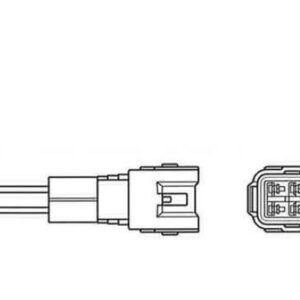 OZA668-EE50 OKSİJEN SENSÖRÜ - NGK