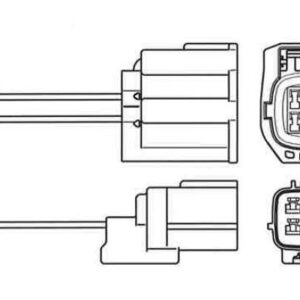 UAA0001-MD005 OKSİJEN SENSÖRÜ - NGK