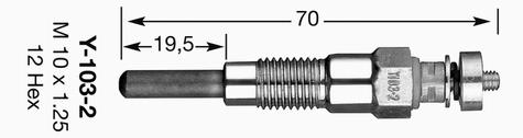 Y-103-2 KIZDIRMA BUJİSİ - NGK