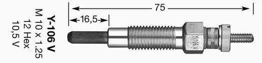 Y-106V KIZDIRMA BUJİSİ - NGK