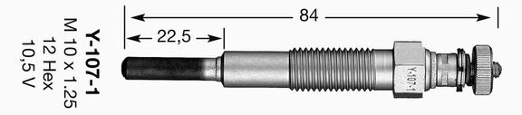 Y-107-1 KIZDIRMA BUJİSİ - NGK