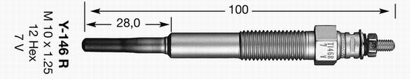 Y-146R KIZDIRMA BUJİSİ - NGK