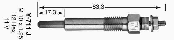 5264 KIZDIRMA BUJİSİ Y-711J - NGK