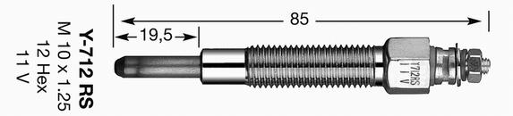 Y-712RS KIZDIRMA BUJİSİ - NGK