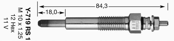 Y-719RS1 KIZDIRMA BUJİSİ - NGK