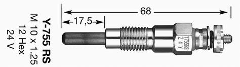 Y-755RS KIZDIRMA BUJİSİ - NGK