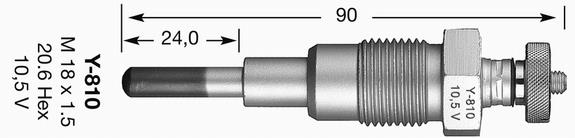 Y-810 KIZDIRMA BUJİSİ - NGK