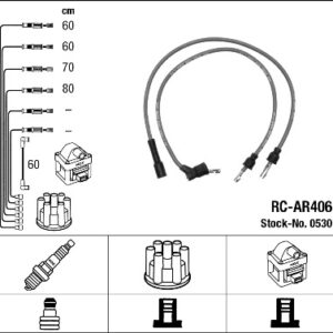 RC-AR406 ATEŞLEME KABLOSU - NGK