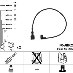 RC-AR602 ATEŞLEME KABLOSU - NGK